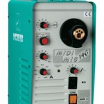 Saldatrice portatile monofase ad inverted per la saldatura in filo continuo con procedimento Mig-Mag ed MMA e Tig-DC - Modello Midimig 140 - Potenza impiegata 140 ampere