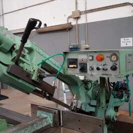Troncatrice a nastro semiautomatica pneumatica pedrazzoli modello BROWN SN 270