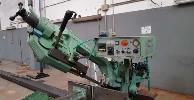 Troncatrice a nastro semiautomatica pneumatica pedrazzoli modello BROWN SN 270